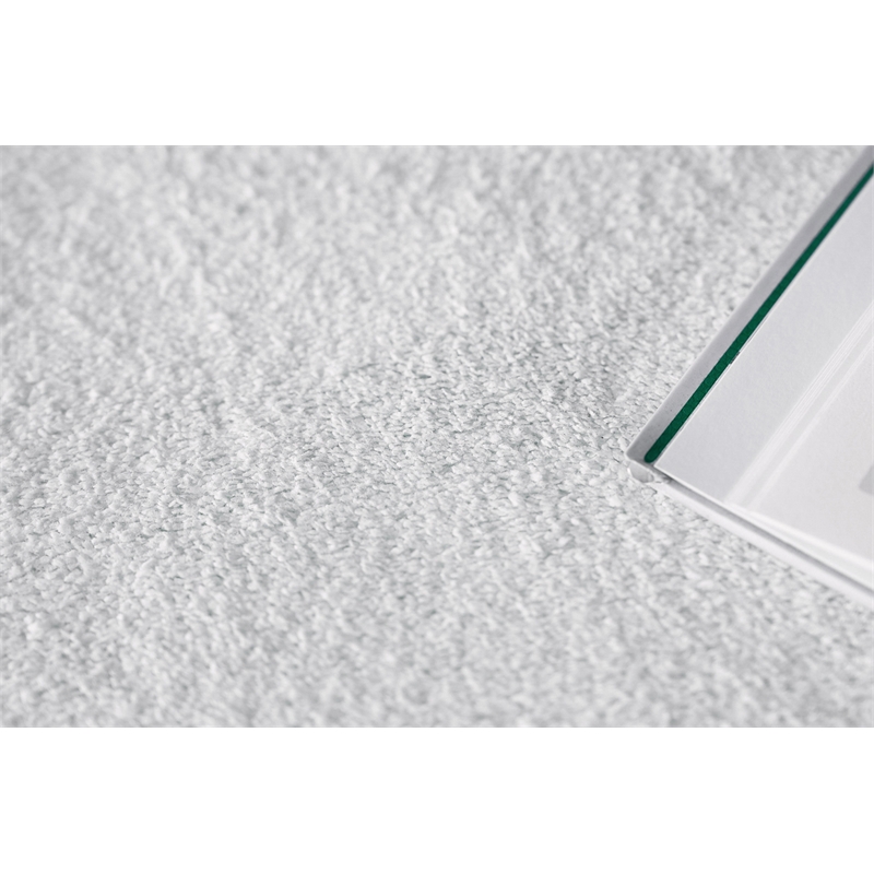 Velutto Modern Handloomed Silky Nylon White 8'x10' Area Rug