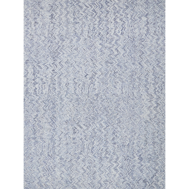 Veneta Hand-Tufted New Zealand Wool Blue 4'x6' Area Rug