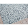 Veneta Hand-Tufted New Zealand Wool Blue 5'x8' Area Rug