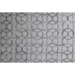 Windsor Handloomed Wool/Bamboo Silk Silver 8'x10' Area Rug