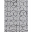 Windsor Handloomed Wool/Bamboo Silk Silver 8'x10' Area Rug