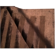 Wide Stripe Handloomed Viscose Chocolate 12'x15' Area Rug