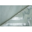 Vero Hand-Knotted Wool/Bamboo Silk Aqua 6'x9' Area Rug