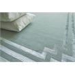 Vero Hand-Knotted Wool/Bamboo Silk Aqua 6'x9' Area Rug