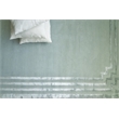 Vero Hand-Knotted Wool/Bamboo Silk Aqua 6'x9' Area Rug