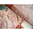Vibrance Hand-Knotted Wool/Bamboo Silk Pink/Red/Blue/Multi 8'x10' Area Rug