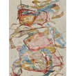 Vibrance Hand-Knotted Wool/Bamboo Silk Pink/Red/Blue/Multi 8'x10' Area Rug