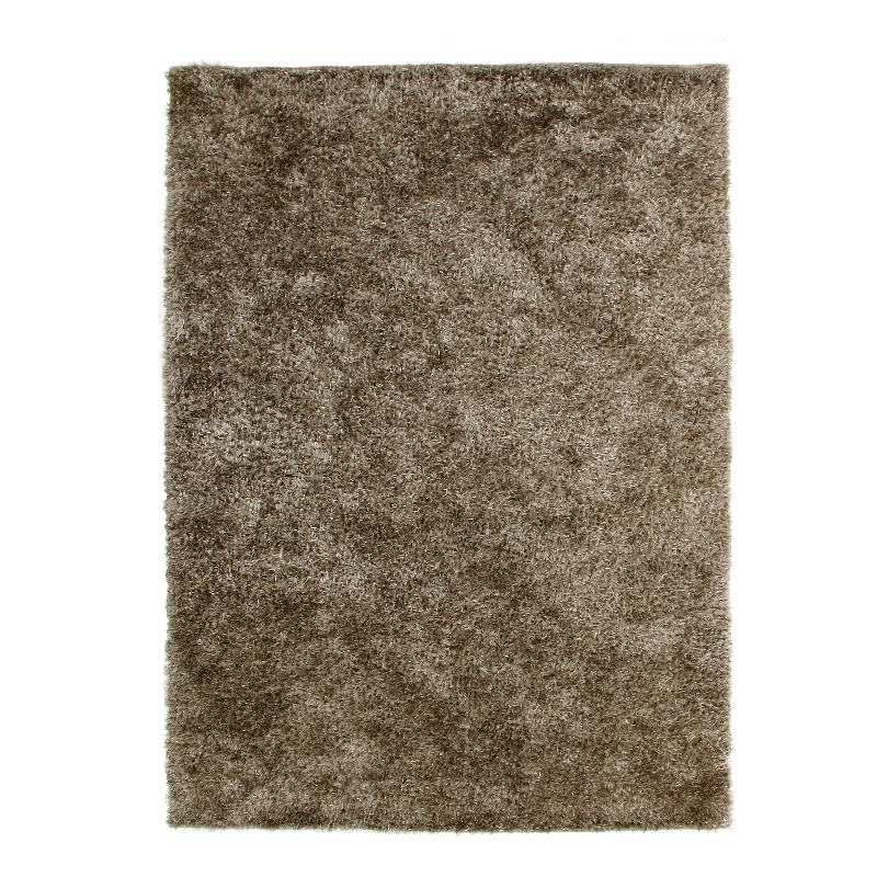 Viscose Shaggy Shag Viscose Beige 10'x14' Area Rug