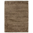 Viscose Shaggy Shag Viscose Chocolate 8'x10' Area Rug