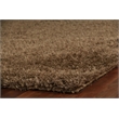 Viscose Shaggy Shag Viscose Chocolate 8'x10' Area Rug