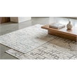 Vista Handloomed Wool/Bamboo Silk Mocha Beige 8'x10' Area Rug