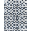 Windsor Handloomed Wool/Bamboo Silk Dark Blue/Gray 14'x18' Area Rug