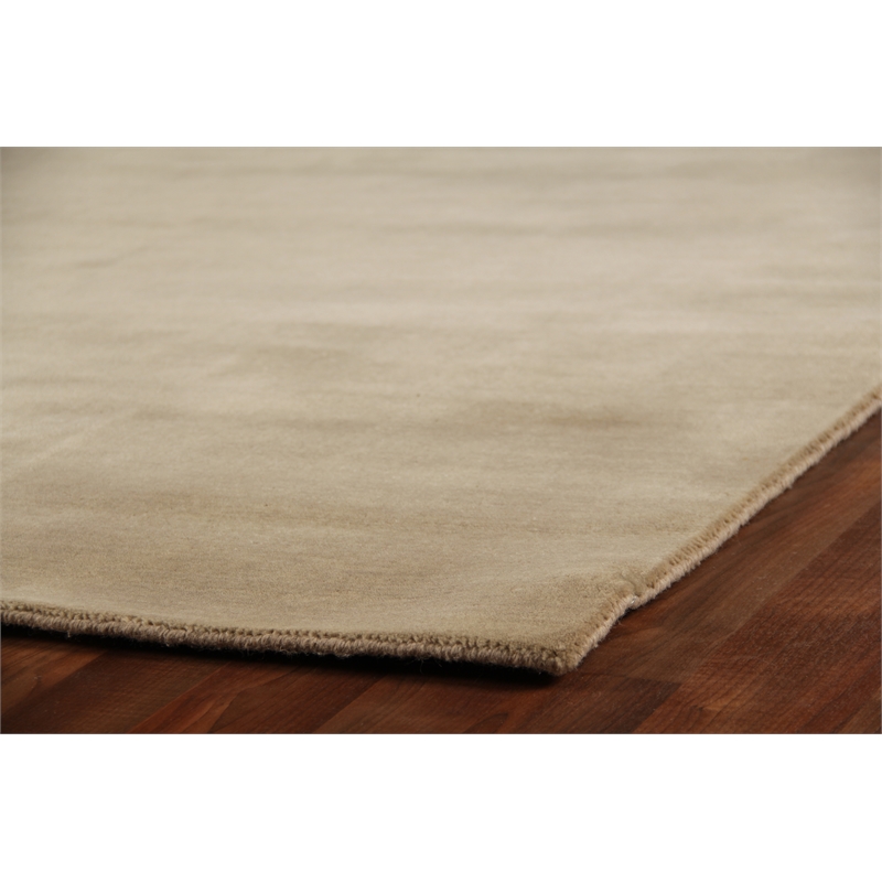 Wool Dove Handloomed New Zealand Wool Light Blue 14'x18' Area Rug
