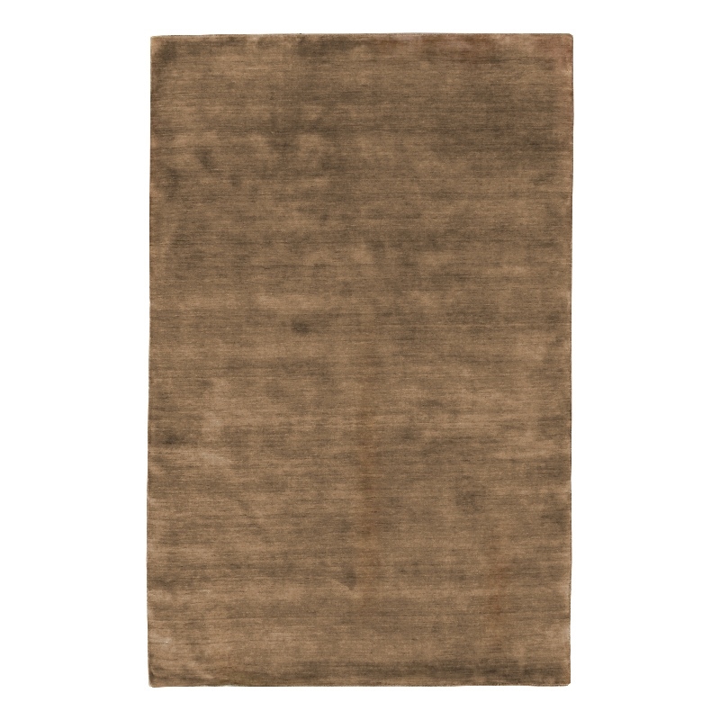 Wool Dove Handloomed New Zealand Wool Taupe 9'x12' Area Rug