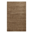 Wool Dove Handloomed New Zealand Wool Light Brown 6'x9' Area Rug