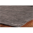 Wool Dove Handloomed New Zealand Wool Light Charcoal 8'x10' Area Rug