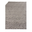 Woven Earth Flatweave New Zealand Wool Silver 6'x9' Area Rug