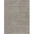 Woven Earth Flatweave New Zealand Wool Silver 6'x9' Area Rug