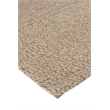 Woven Earth Flatweave New Zealand Wool Beige 6'x9' Area Rug