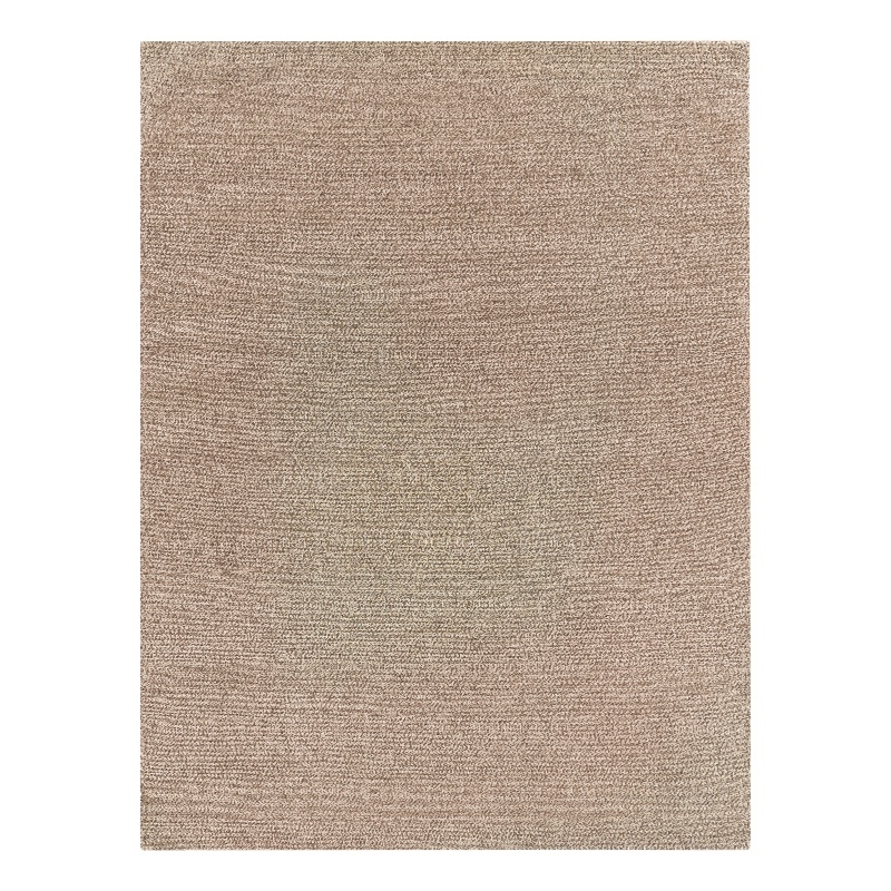 Woven Earth Flatweave New Zealand Wool Beige 6'x9' Area Rug