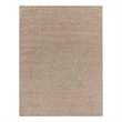Woven Earth Flatweave New Zealand Wool Beige 6'x9' Area Rug