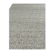 Woven Earth Flatweave New Zealand Wool Silver 6'x9' Area Rug