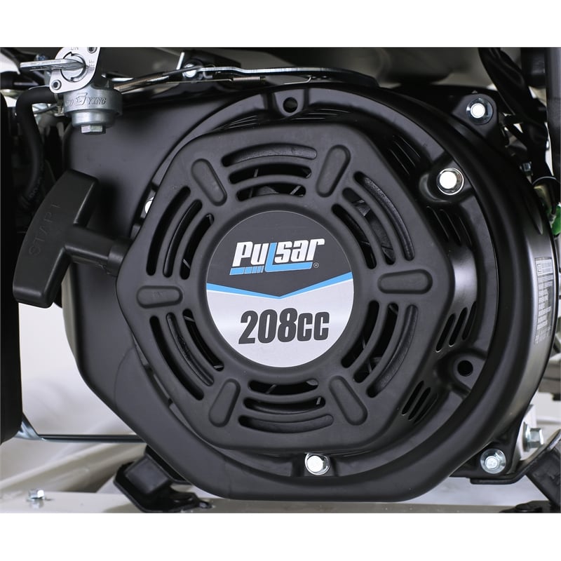 Pulsar 3250 Watt Gasoline Portable Generator in Black