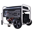 Pulsar 6580 Watt Gasoline Powered Portable Generator w/ Electric Start in Black