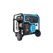 Pulsar 9000 Watt Dual-Fuel Generator with Electric Start in Blue