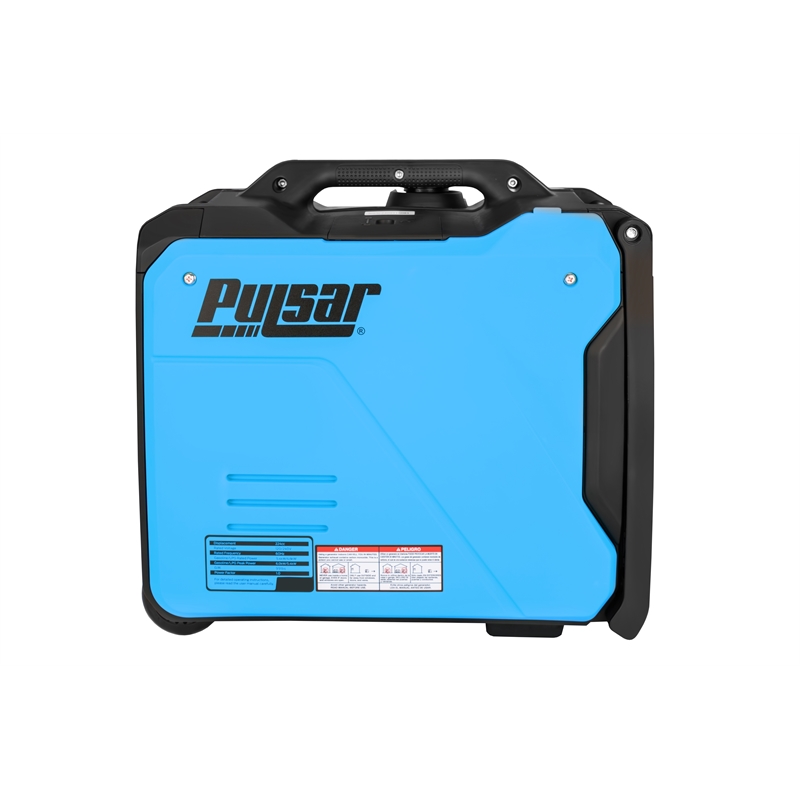 Pulsar 6000 Watt Dual Fuel Inverter Generator with Remote Start in Blue