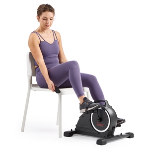 Sunny Health & Fitness Smart Motorized Mini Bike in Black