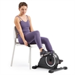 Sunny Health & Fitness Smart Motorized Mini Bike in Black