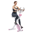 Sunny Health & Fitness Pink Foldable Mag X-Bike Pro in Pink