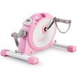 Sunny Health & Fitness Under Desk Smart Mini Bike in Pink