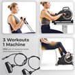 Sunny Health & Fitness Smart Mini Pedal Cycle in Black