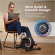 Sunny Health & Fitness Smart Mini Pedal Cycle in Black