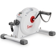 Sunny Health & Fitness Under Desk Smart Mini Bike in White