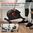 Sunny Health & Fitness Smart Mini Bike w/ Bands & Mat in Black