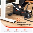 Sunny Health & Fitness Smart Under Desk Mag Cycle in Black