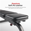 Sunny Health & Fitness Adj Multifunction Bench in Black