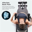 Sunny Health & Fitness Adj Stretch & Decompression Table in Black