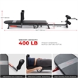 Sunny Health & Fitness Adj Stretch & Decompression Table in Black