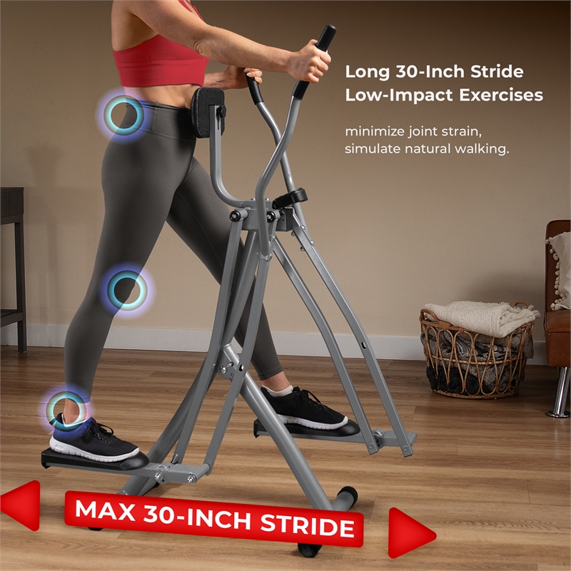 Sunny Health & Fitness Smart Air Walk Trainer in Grey