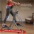 Sunny Health & Fitness Smart Air Walk Trainer in Grey