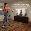 Sunny Health & Fitness Smart Air Walk Trainer in Grey