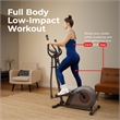 Sunny Health & Fitness Corezy 16-Level Smart Magnetic Resistance Elliptical-Grey
