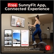 Sunny Health & Fitness Corezy 16-Level Smart Magnetic Resistance Elliptical-Grey