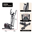 Sunny Health & Fitness Corezy 16-Level Smart Magnetic Resistance Elliptical-Grey