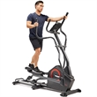Sunny Health & Fitness Smart Elliptical Machine in Black