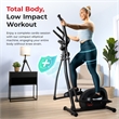 Sunny Health & Fitness SMART Magnetic Elliptical in Grey